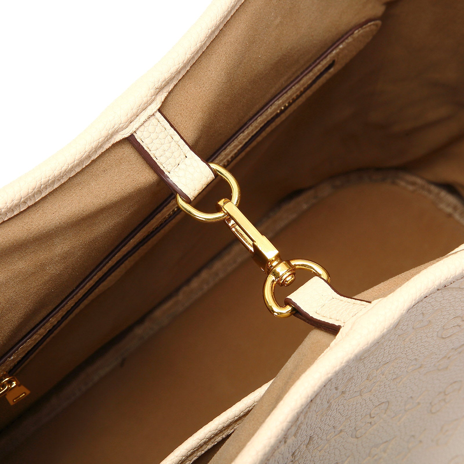MilaKate Embossed Shoulder Handbag with Wallet, Designer-Inspired Tote.